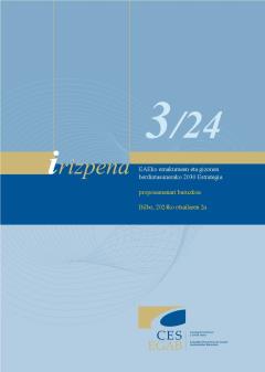 3/24 Irizpena otsailaren 2koa, EAEko Emakumeen eta Gizonen Berdintasunerako 2030 Estrategiari buruzkoa